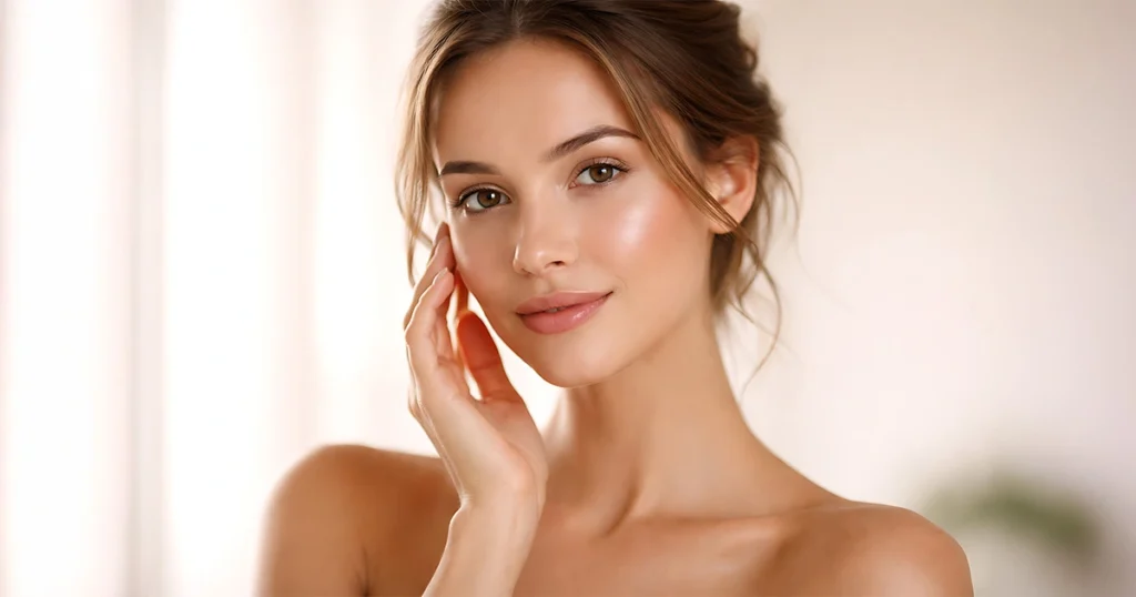 Lifestyle Woman healthy skin